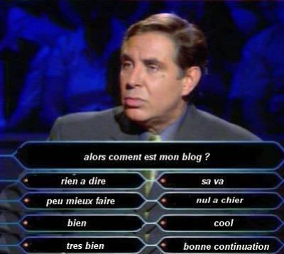 comment  trouve tu mon blog